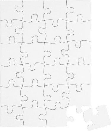 Creativ company https: www.cchobby.nl puzzel-afm-15x21-cm-wit-24-delen-16-stuk-1-doos
