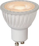 Lucide mr16 - led lamp - ø 5 cm - led dimbaar - gu10 (mr16) - 1x5w 3000k - wit