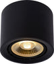 Lucide fedler - plafondspot (plafondlamp) - ø 12 cm - led dim to warm - gu10 (es111) - 1x12w 2200k 3000k - zwart