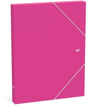 Qc colour documenten box - fuchsia