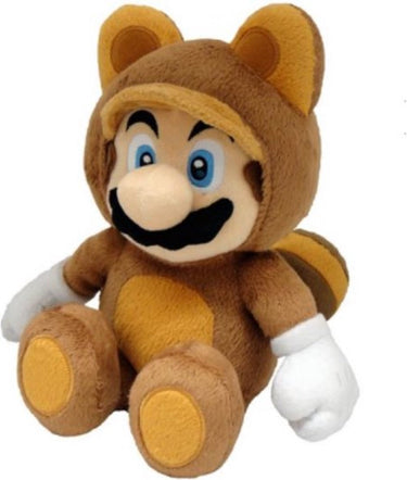 Together+ nintendo together + super mario bros – mario tanooki official licensed knuffel – 22 cm pluche