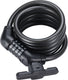 Bbb cycling codeguard cable - fietsslot met instelbare code - lengte: 180cm - dikte: 12mm - kabelslot voor stadsfiets, racefiets mountainbike - bbl-101b