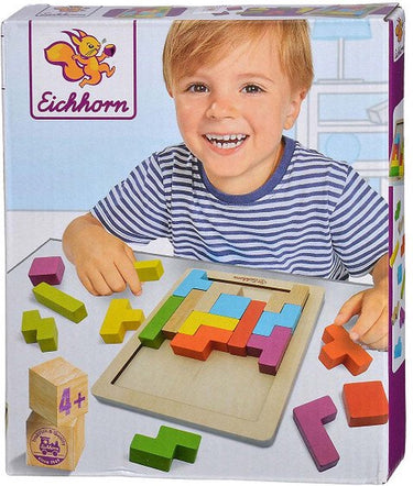 Eichhorn houten vormenspel
