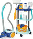 Ecoiffier clean home schoonmaakkar met stofzuiger