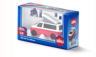 Siku 1922 vw t6 california met beweegbaar dak met accessoires 1:50 104x45x66mm