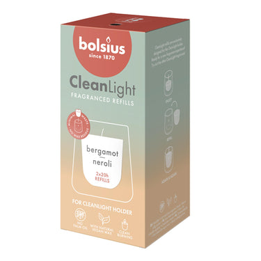 Bolsius geur navulling clean light bergamot neroli