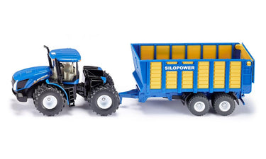 Siku 1947 new holland knikarm traktor met tankwagen