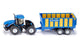Siku 1947 new holland met silagewagen