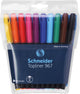 Schneider schrijfwaren schneider fineliner - topliner 967 - lijnbreedte 0,4mm - set 10 stuks assorti - s-196790