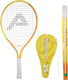Ama sport kinder tennisracket oranje 25 inch – lichtgewicht junior racket met tas – ideaal voor beginners –