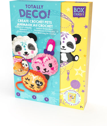 Box candiy gehaakte knuffeldieren speelgoed creatief.