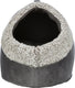 Trixie kattenmand iglo calida warmtereflecterend grijs-wit zwart