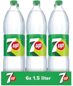 Seven up regular pet (6x 1.5 liter)