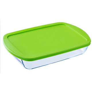 Pyrex ovenschaal - met deksel - cook store - 40 x 27 x 6 cm 4.5 liter