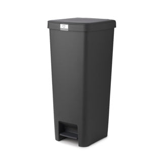 Brabantia pedaalemmer stepup 40l dark grey