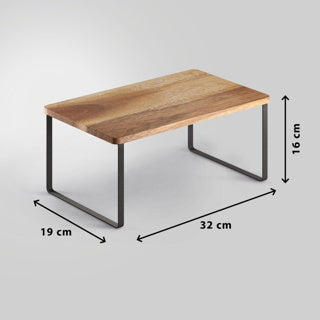 Metaltex york lava kruidenrek 1 etage 19x32x16 cm