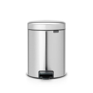 Brabantia newicon pedaalemmer 5l mat staal