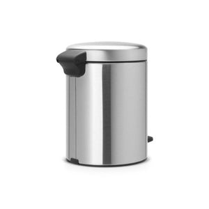 Brabantia pedaalemmer newicon 5l mat staal