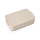 Brabantia make en take bento lunchbox large soft beige | 2 stuks