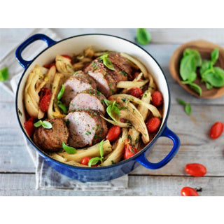 Load image into Gallery viewer, Bk bourgogne braadpan ø28 cm royal blue
