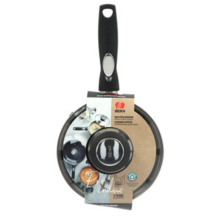 Load image into Gallery viewer, Beka pro induc steelpan met glazen deksel 16 cm
