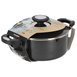 Beka pro induc kookpan met glazen deksel 20 cm