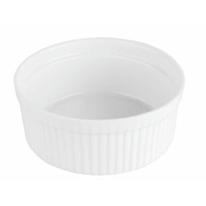 Souffleschaaltje 12x5cm wit | 12 stuks