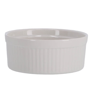Souffleschaaltje 12x5cm wit | 12 stuks