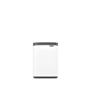 Brabantia bo prullenbak - 4 liter - badkamer - white