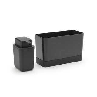 Load image into Gallery viewer, Brabantia sinkside aanrecht organiser set darkgrey
