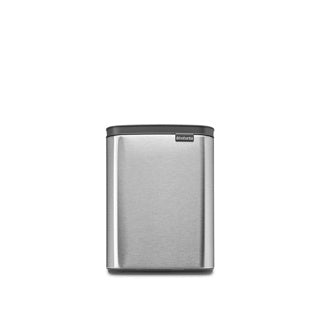 Load image into Gallery viewer, Brabantia bo afvalemmer, 7l - matt steel fingerprint proof
