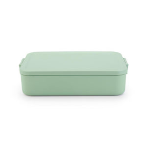 Brabantia lunchbox make take large jade green | 2 stuks