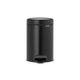 Brabantia pedaalemmer newicon 3l mat zwart