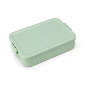 Brabantia bento lunchbox make take groot jade groen | 2 stuks