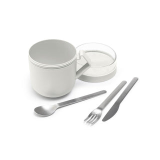 Load image into Gallery viewer, Brabantia soepbeker make take lichtgrijs | 2 stuks
