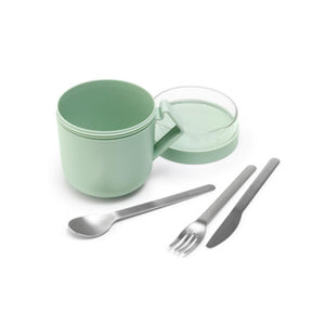 Brabantia soepbeker make take jade groen | 2 stuks