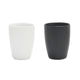 Koffiemok zonder oor zwart of wit 340 ml | 6 stuks