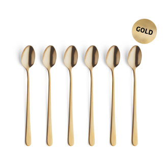 ギャラリービューアに画像をロードする, Amefa austin vintage goud - 6 sorbetlepels

