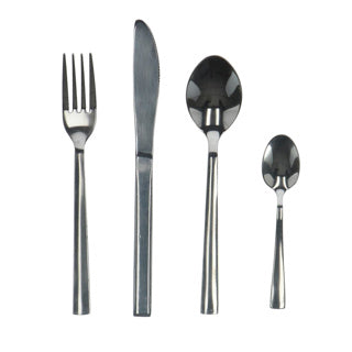 No brand bestekset 24 delig rvs