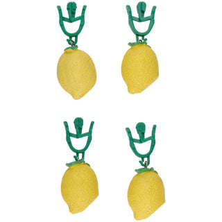 No brand tafelkleedclips citroen 4st | 3 stuks