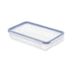 Rotho vershouddoos 1 l vlak clic lock blauw | 2 stuks