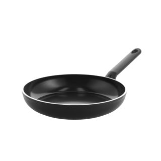 Afbeelding laden in galerijviewer, Bk easy induction koekenpan 26cm - pfas-vrije antikleeflaag - koekenpan inductie - keramische pan - ovenbestendig tot 160°c - koudgrepen - zwart
