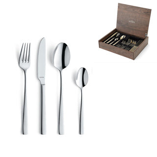 Load image into Gallery viewer, Amefa bestekset 24dlg martin luxe houten kist
