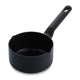Bk easy induction steelpan 16cm - 1.5l - pfas-vrije antikleeflaag - steelpan inductie - keramische pan - ovenbestendig tot 160°c - koudgrepen - zonder deksel - zwart