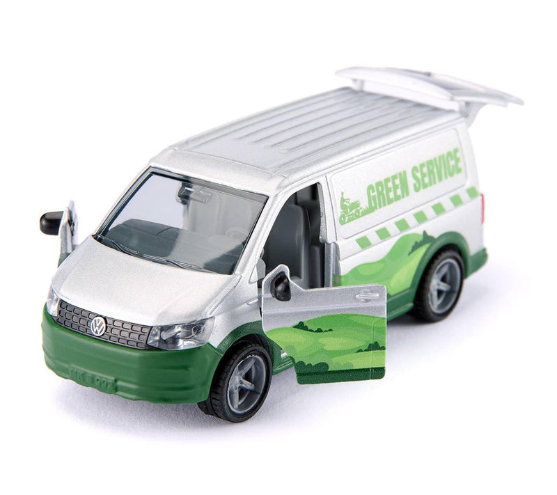 Afbeelding laden in galerijviewer, Siku vw t6 met gras maaier 2005

