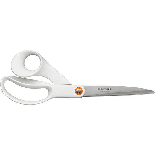 Fiskars universele schaar, l: 24 cm, rechtshandig, wit, 1 stuk