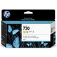 Inktcartridge hp designjet 730 p2v64a geel