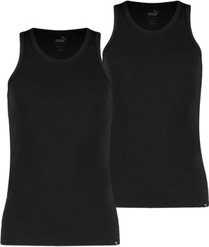 Puma heren everyday hemd - black - m - 2 paar