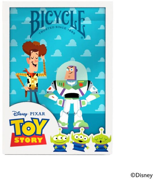 Bicycle ® disney toy story - premium speelkaarten - creatives - poker - collectible