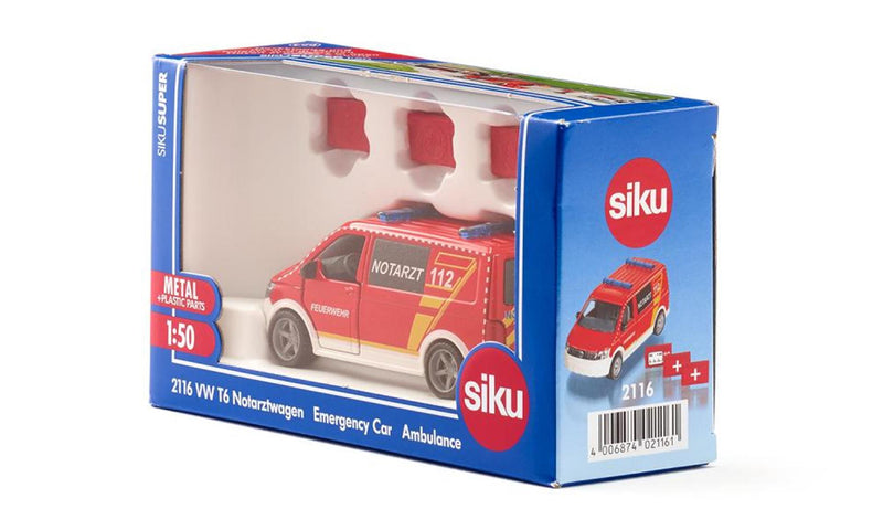Load image into Gallery viewer, Siku 2116 vw t6 eerste hulparts 15,5cm
